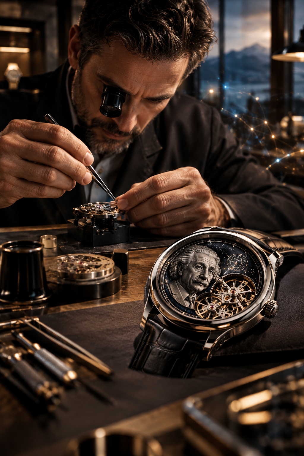 Illustration d'un Maître horloger